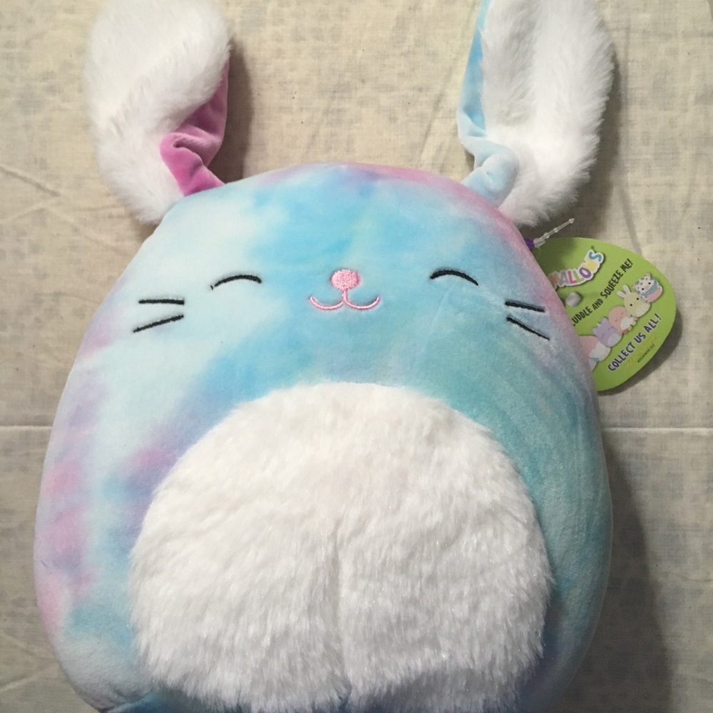 Pastel Tie-Dye Ryder Bunny Squishmallow